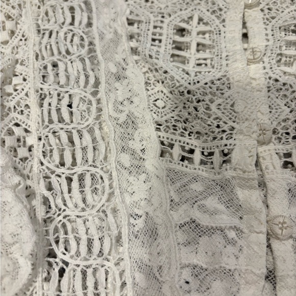 DOEN Heirloom Brielle Top in Salt/EUC/ M but FITS A SMALL BEST - Picture 14 of 16